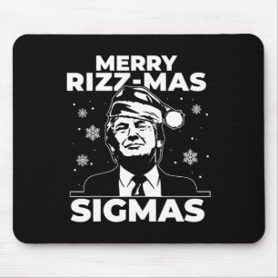 Rizz Mas Sigmasメリー – ジェネラルアルファミドルスクールChr マウスパッド
