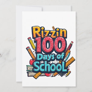 Rizzin 100日のGen Alpha おもしろい 招待状