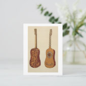 Rizzio Guitar、「ミュージカル楽器」より(colore) ポストカード (スタンド正面)