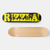 RIZZLA ! スケートボード 7¾" デッキ (横)