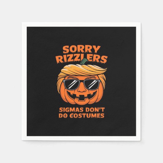 Rizzlers, Sigmasコスチュームしない – Trumpkin Sigm スタンダードカクテルナプキン (正面)
