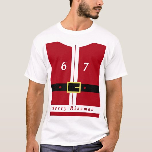 Rizzmas Santa 67 Tシャツ (正面)