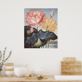 RJソーントン – 神聖なエジプトの豆 – Lotus ポスター (キッチン)