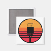 RJ 45コネクタ マグネット (正面/裏面)