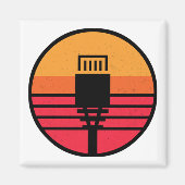 RJ 45コネクタ マグネット (正面)