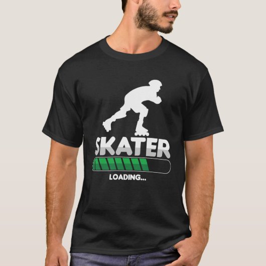 Rk8インラインローラースケート選手インラインスポーツスケート Tシャツ (正面)