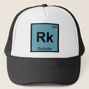 Rk - ロックビル メリーランド州 化学 周期表 キャップ