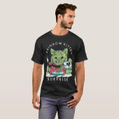RKS13 おもしろい女の子 Tシャツ (正面フル)