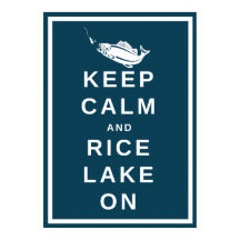 RLTAグ保リーンでONポスターCalm and Rice Lake