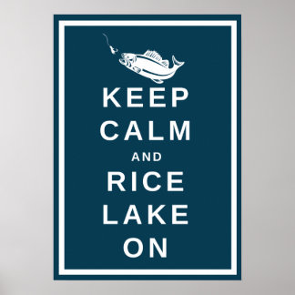 RLTAグ保リーンでONポスターCalm and Rice Lake ポスター