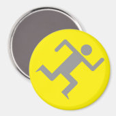 RMマグネットイエロー マグネット (正面/裏面)