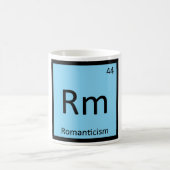 RM -ロマン主義の芸術化学周期表 コーヒーマグカップ (中央)