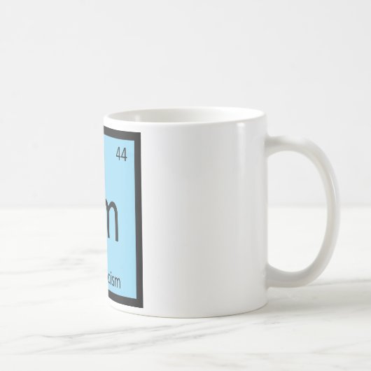 RM -ロマン主義の芸術化学周期表 コーヒーマグカップ (右)