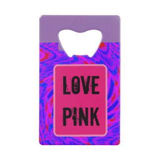 rmdesignflo55ラブピンク クレジットカード栓抜き