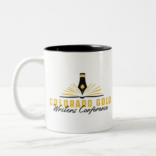 RMFWのCO金ゴールド・ライター会議アイテム ツートーンマグカップ (左)