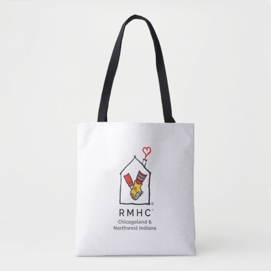 RMHC-CNIによって決め付けられるトート トートバッグ (正面)