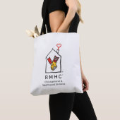 RMHC-CNIによって決め付けられるトート トートバッグ (クローズアップ)