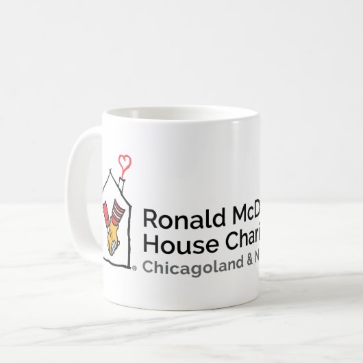 RMHC-CNIのコーヒー・マグ コーヒーマグカップ (正面左)