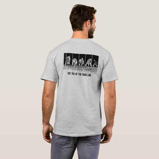 RMJRTN – フィニッシュラインでお会いしよう! Tシャツ (裏面フル)