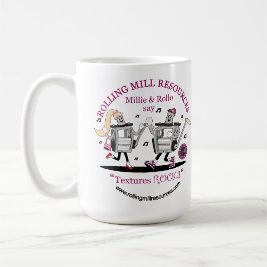 RMR質感ロック15オズマグ コーヒーマグカップ (左)