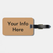 RMSのルシタニアはニューヨークシティ1907年着きます ラゲッジタグ (裏面横)