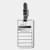 RMSの巨大な乗客はさみ金 ラゲッジタグ (正面縦)