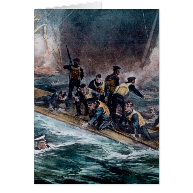 RMSの巨大な乗組員によっては巨獣の流しが脱出します (正面)