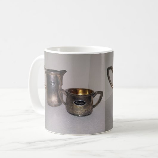 RMSクイーンエリザベスアーチファクトコーヒーマグ コーヒーマグカップ (正面左)