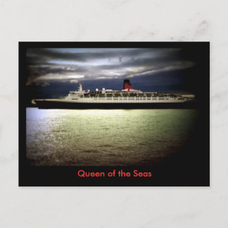 RMSクイーンエリザベス2 ポストカード