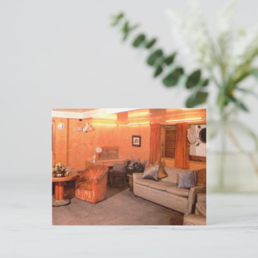 RMSクイーンメアリー一級座席地域 ポストカード (スタンド正面)