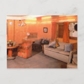 RMSクイーンメアリー一級座席地域 ポストカード (正面)