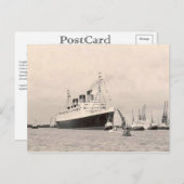 RMSクイーンメアリー処女航海ポストカード ポストカード (正面/裏面)
