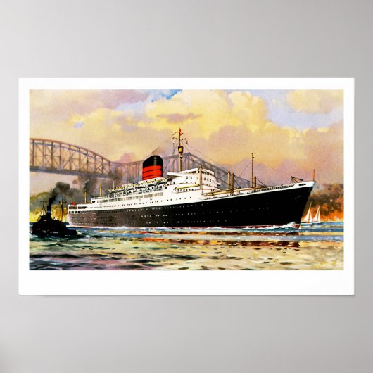 RMSサクソニア ポスター (正面)