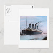 RMSタイタニックベルファストアイルランドヴィンテージ ポストカード (正面/裏面)