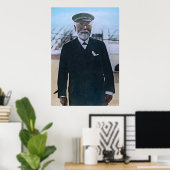 RMSタイタニック大尉エドワード・ジョン・スミス ポスター (ホームオフィス)