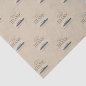 RMSタイタニック幽霊船セピアティッシュペーパー 薄葉紙 (詳細)