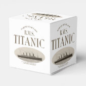 RMSタイタニック幽霊船セピアホワイトハートビーフボックス フェイバーボックス (裏面サイド)