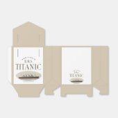 RMSタイタニック幽霊船セピア白テント好意ボックス フェイバーボックス (折り畳みなし)