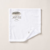 RMSタイタニック幽霊船セピア/ホワイトバスタオルセット バスタオルセット (ウォッシュタオル)