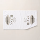 RMSタイタニック幽霊船セピア/ホワイトバスタオルセット バスタオルセット (ハンドタオル)