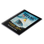 RMSタイタニック旅行広告 ノートブック (左側)