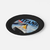 RMSタイタニック旅行広告 ペーパープレート (アングル)