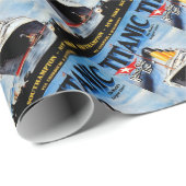 RMSタイタニック旅行広告 ラッピングペーパー (ロールコーナー)