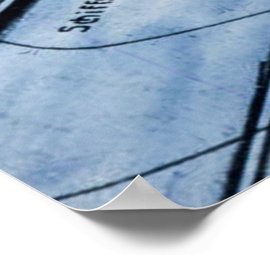 RMSタイタニック氷山ダメージ ポスター (角)