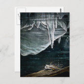 RMSタイタニック海底下とアイスベルグヴィンテージ ポストカード (正面/裏面)