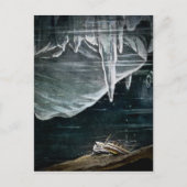 RMSタイタニック海底下とアイスベルグヴィンテージ ポストカード (正面)