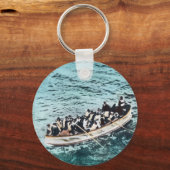RMSタイタニック生存者の救命ボートヴィンテージ キーホルダー (正面)