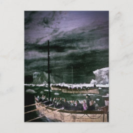 RMSタイタニック生存者の救命ボートヴィンテージ ポストカード