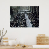 RMSタイタニック葬儀とメモリアルサービス1912 ポスター (キッチン)