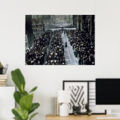 RMSタイタニック葬儀とメモリアルサービス1912 ポスター (ホームオフィス)